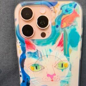 Case-Mate Artistic Cat Phone Case - Multicolor